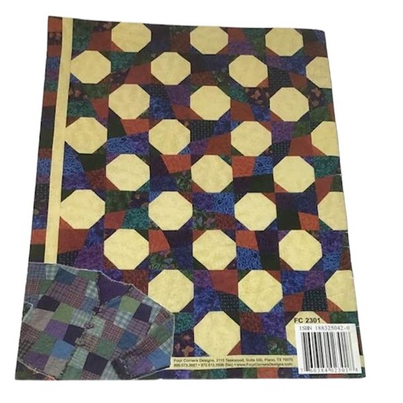 Crazy 8s Quilt Sewing Technique Blocks Clothes Patterns Table Topper Tree Skirt - Picture 5 of 5